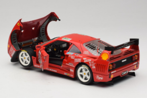 Ferrari F40 LM Unisys #59 Ota / P. Nappi / R. Donovan 24 Hours of Le Mans 1996 Bburago 1:18 3032-U1 Metal — zdjęcie 5 z 8