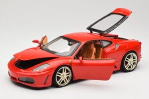 Ferrari F430 Czerwony Hot Wheels 1:18 G7160 Metal — zdjęcie 2 z 8
