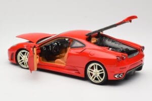 Ferrari F430 Czerwony Hot Wheels 1:18 G7160 Metal — zdjęcie 5 z 8