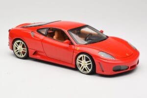 Ferrari F430 Czerwony Hot Wheels 1:18 G7160 Metal — zdjęcie 6 z 8