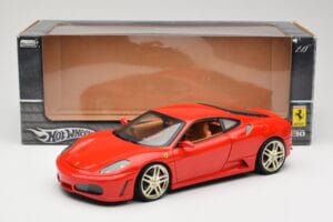 Ferrari F430 Czerwony Hot Wheels 1:18 G7160 Metal — zdjęcie 8 z 8
