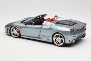 Ferrari F430 Spider Blue Metallic Hot Wheels 1:18 H3074 Metal — zdjęcie 7 z 8