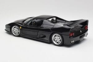 Ferrari F50 Czarny Hot Wheels 1:18 23910 Metal — zdjęcie 7 z 8