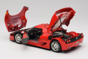 Ferrari F50 Braccio & Gotz M. Schumacher Edycja z Autografem Bburago 1:18 MS Metal — zdjęcie 5 z 8