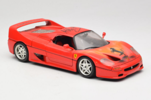 Ferrari F50 Braccio & Gotz M. Schumacher Edycja z Autografem Bburago 1:18 MS Metal — zdjęcie 6 z 8