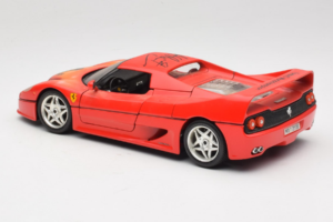 Ferrari F50 Braccio & Gotz M. Schumacher Edycja z Autografem Bburago 1:18 MS Metal — zdjęcie 7 z 8