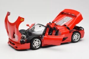 Ferrari F50 Kabriolet Czerwony Bburago 1:18 3352 Metal — zdjęcie 2 z 8