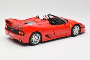 Ferrari F50 Kabriolet Czerwony Bburago 1:18 3352 Metal — zdjęcie 3 z 8