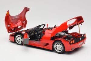 Ferrari F50 Kabriolet Czerwony Bburago 1:18 3352 Metal — zdjęcie 5 z 8