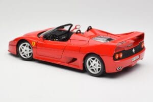 Ferrari F50 Kabriolet Czerwony Bburago 1:18 3352 Metal — zdjęcie 7 z 8