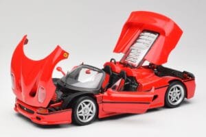 Ferrari F50 Kabriolet Czerwony Maisto 1:18 50246 Metal — zdjęcie 2 z 8