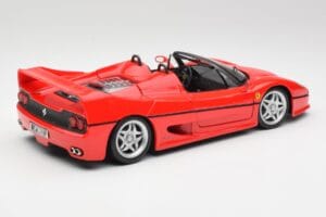 Ferrari F50 Kabriolet Czerwony Maisto 1:18 50246 Metal — zdjęcie 3 z 8