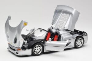 Ferrari F50 Kabriolet Srebrny Bburago 1:18 3372 Metal — zdjęcie 2 z 8