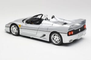 Ferrari F50 Kabriolet Srebrny Bburago 1:18 3372 Metal — zdjęcie 7 z 8