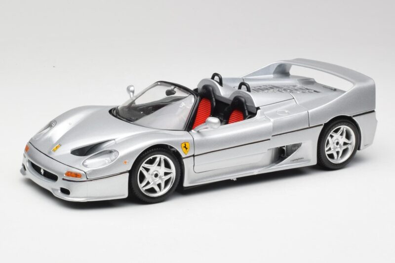 Ferrari F50 Kabriolet Srebrny Bburago 1:18 3372 Metal