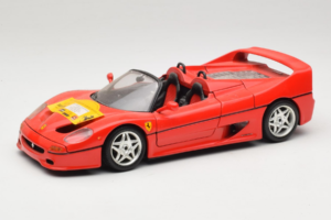 Ferrari F50 Cabrio 50 Jahre Ferrari 24 Jahre Bburago FMC Czerwony Bburago 1:18 3352-P1 Metal