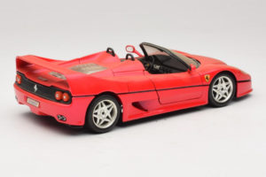 Ferrari F50 Convertible Monza Red Standox Bburago 1:18 ST01 Metal — zdjęcie 3 z 8
