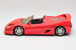 Ferrari F50 Convertible Monza Red Standox Bburago 1:18 ST01 Metal — zdjęcie 4 z 8