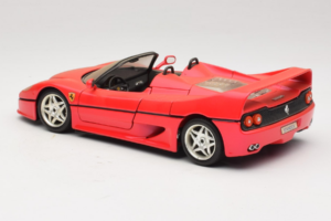 Ferrari F50 Convertible Monza Red Standox Bburago 1:18 ST01 Metal — zdjęcie 7 z 8