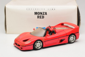 Ferrari F50 Convertible Monza Red Standox Bburago 1:18 ST01 Metal — zdjęcie 8 z 8