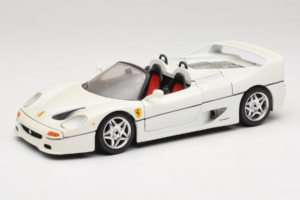 Ferrari F50 Cabrio Biały Bburago 1:18 3352-W1 Metal