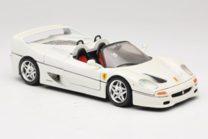 Ferrari F50 Cabrio Biały Bburago 1:18 3352-W1 Metal — zdjęcie 6 z 8