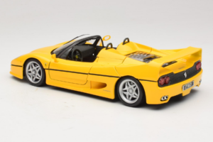 Ferrari F50 Cabrio Shell Żółty Maisto 1:18 3076-Y2 Metal — zdjęcie 7 z 8