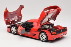Ferrari F50 Coupe #50 50 Jahre Ferrari Czerwony Bburago 1:18 3352-P2 Metal — zdjęcie 6 z 8