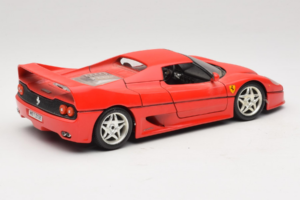 Ferrari F50 Coupe Czerwony Bburago 1:18 3382 Metal — zdjęcie 3 z 8
