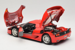 Ferrari F50 Coupe Czerwony Bburago 1:18 3382 Metal — zdjęcie 5 z 8
