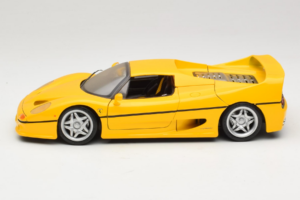 Ferrari F50 Coupe Shell Żółty Maisto 1:18 3076-Y1 Metal — zdjęcie 4 z 8