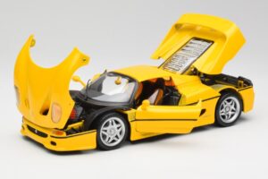Ferrari F50 Giallo Modena Maisto 1:18 F50001 Metal — zdjęcie 2 z 8