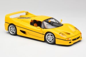 Ferrari F50 Giallo Modena Maisto 1:18 F50001 Metal — zdjęcie 6 z 8