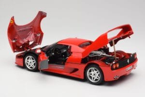 Ferrari F50 Hardtop Czerwony Bburago 1:18 3362 Metal — zdjęcie 5 z 8
