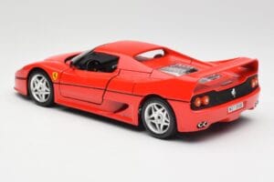 Ferrari F50 Hardtop Czerwony Bburago 1:18 3362 Metal — zdjęcie 7 z 8