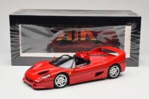 Ferrari F50 Hardtop Open Rosso Corsa KK-Scale 1:18 KKDC180951 Metal — zdjęcie 6 z 6