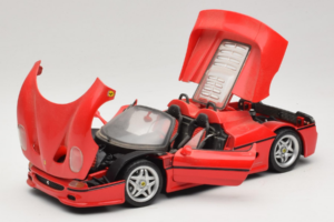 Ferrari F50 Spider Czerwony Shell Maisto 1:18 3076-M1 Metal — zdjęcie 2 z 8