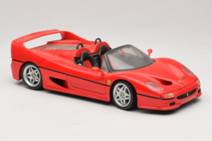 Ferrari F50 Spider Czerwony Shell Maisto 1:18 3076-M1 Metal — zdjęcie 6 z 8