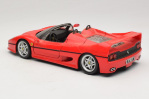 Ferrari F50 Spider Czerwony Shell Maisto 1:18 3076-M1 Metal — zdjęcie 7 z 8