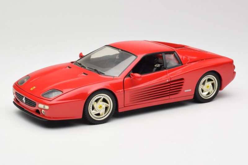 Ferrari F512 M Czerwony Hot Wheels 1:18 29758 Metal