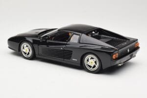 Ferrari F512M Czarny Hot Wheels 1:18 23922 Metal — zdjęcie 7 z 8