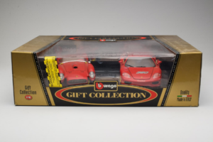 Ferrari Gift Set 250 Testa Rossa & 360 Modena Challenge Czerwony Bburago 1:18 GC001 Metal — zdjęcie 2 z 2