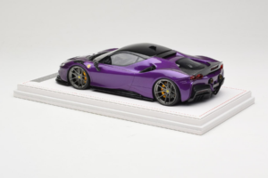 Ferrari SF90 Stradale Novitec Purple Metallic IVY Merit 1:18 REMC021 Żywica — zdjęcie 5 z 7
