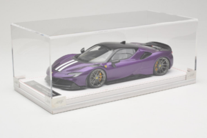 Ferrari SF90 Stradale Novitec Purple Metallic IVY Merit 1:18 REMC021 Żywica — zdjęcie 6 z 7