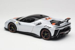 Ferrari SF90 XX Stradale Arctic White Bburago 1:18 18-16020W Metal — zdjęcie 7 z 8