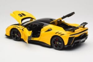 Ferrari SF90 XX Stradale Giallo Modena Bburago 1:18 18-16020Y Metal — zdjęcie 5 z 8