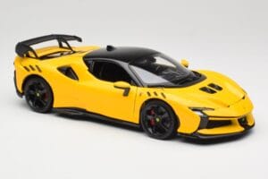 Ferrari SF90 XX Stradale Giallo Modena Bburago 1:18 18-16020Y Metal — zdjęcie 6 z 8