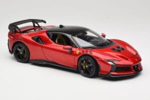 Ferrari SF90 XX Stradale Magma Red Bburago 1:18 18-16020R Metal — zdjęcie 6 z 8