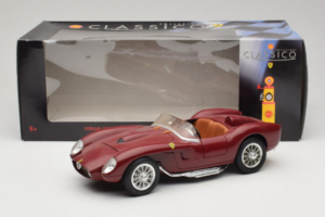 Ferrari Testa Rossa Ciemnoczerwony Shell Shell 1:18 40026 Metal — zdjęcie 8 z 8