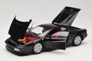Ferrari Testarossa Czarny Kyosho 1:18 08425BK Metal — zdjęcie 2 z 8